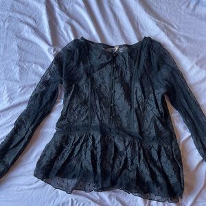 Crochet long sleeve free people top!